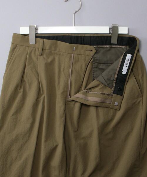 District（ディストリクト）の「＜District（ディストリクト）＞ ナイロン ２プリーツ ワイド（その他パンツ・メンズ・ブラック/ベージュ・LARGE/SMALL/MEDIUM/X-SMALL/XS）」の19枚目の写真