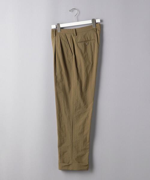 District（ディストリクト）の「＜District（ディストリクト）＞ ナイロン ２プリーツ ワイド（その他パンツ・メンズ・ブラック/ベージュ・LARGE/SMALL/MEDIUM/X-SMALL/XS）」の15枚目の写真