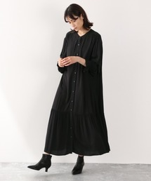 LOWRYS FARM | レーヨンティアードワンピース　894347(ワンピース)