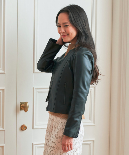 ANAYI ラムレザー クルージャケット 【公式通販】