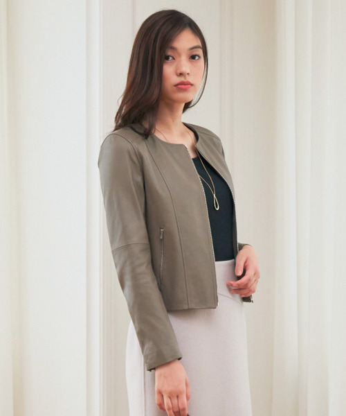 ANAYI ラムレザー クルージャケット 【公式通販】