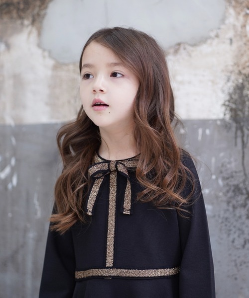 Rora（ローラ）の「ポーラ ワンピース（ワンピース・キッズ・ブラック・110cm/100cm/120cm/130cm/140cm/150cm）」の7枚目の写真