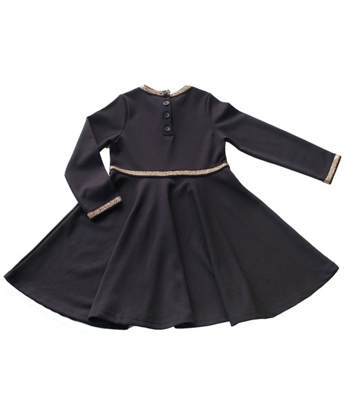 Rora（ローラ）の「ポーラ ワンピース（ワンピース・キッズ・ブラック・110cm/100cm/120cm/130cm/140cm/150cm）」の10枚目の写真