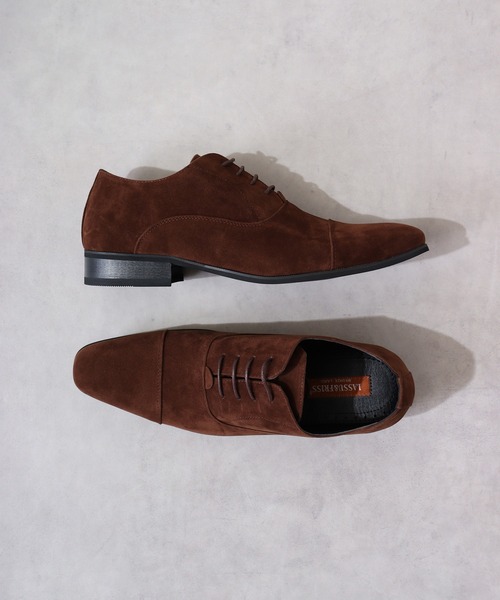 LASSU&FRISS（ラスアンドフリス）の「LASSU&FRISS ストレートチップ内羽根ドレスシューズ オックスフォードシューズ（ドレスシューズ・メンズ・ブラウン系その他/ブラウン/ホワイト系その他/ブラック系その他2/ブラック/ブラック系その他/ダークブラウン/ホワイト・50/40/41/47/46/42/43/38/48/39/45/37/44/36）」の8枚目の写真