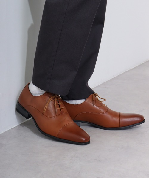 LASSU&FRISS（ラスアンドフリス）の「LASSU&FRISS ストレートチップ内羽根ドレスシューズ オックスフォードシューズ（ドレスシューズ・メンズ・ブラウン系その他/ブラウン/ホワイト系その他/ブラック系その他2/ブラック/ブラック系その他/ダークブラウン/ホワイト・50/40/41/47/46/42/43/38/48/39/45/37/44/36）」の7枚目の写真