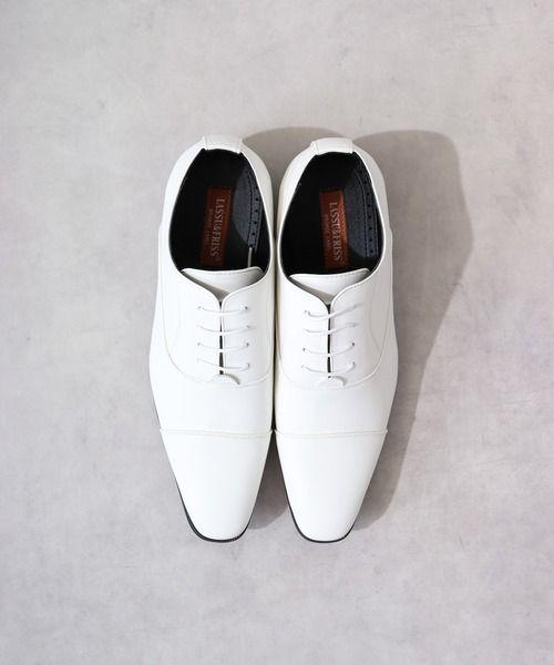 LASSU&FRISS（ラスアンドフリス）の「LASSU&FRISS ストレートチップ内羽根ドレスシューズ オックスフォードシューズ（ドレスシューズ・メンズ・ブラウン系その他/ブラウン/ホワイト系その他/ブラック系その他2/ブラック/ブラック系その他/ダークブラウン/ホワイト・50/40/41/47/46/42/43/38/48/39/45/37/44/36）」の10枚目の写真