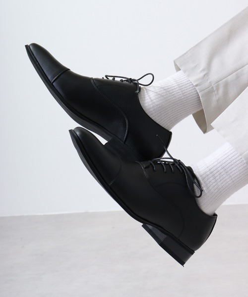 LASSU&FRISS（ラスアンドフリス）の「LASSU&FRISS ストレートチップ内羽根ドレスシューズ オックスフォードシューズ（ドレスシューズ・メンズ・ブラウン系その他/ブラウン/ホワイト系その他/ブラック系その他2/ブラック/ブラック系その他/ダークブラウン/ホワイト・50/40/41/47/46/42/43/38/48/39/45/37/44/36）」の9枚目の写真