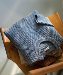 URBAN RESEARCH DOORS | メランジワッフルクルーネックニット∴(ニット/セーター)