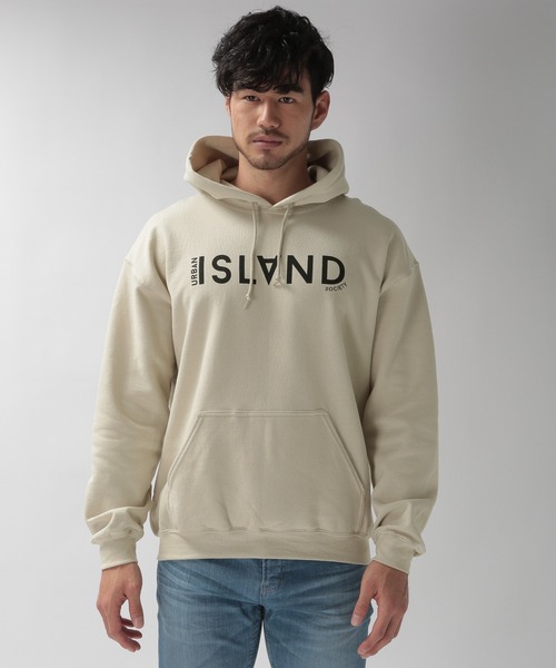 URBAN ISLAND SOCIETY(アーバンアイランドソサエティ)の「【URBAN ISLAND SOCIETY(アーバンアイランドソサエティ)】アイランドパーカー(パーカー・メンズ・スカイブルー/ブラック/アイボリー・MEDIUM/LARGE)」の5枚目の写真