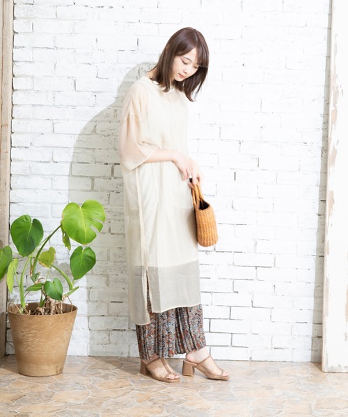 menue（メヌエ）の「スクエアトゥ5cm太ヒールミュールサンダル（サンダル・レディース・ブラック系その他/パイソン/グレイッシュベージュ/ブラック/ベージュ系その他・LL/M/S/L/XXS/3L/XS）」の18枚目の写真