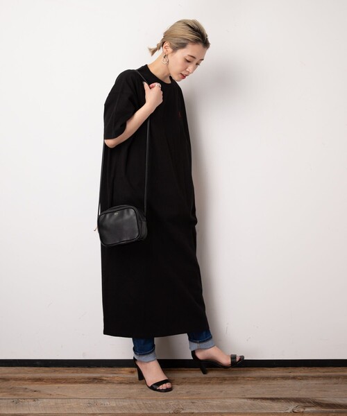 ■ 美品 ■ グラミチ × フリークスストア 別注　ニット フリース ワンピース GRAMICCI×FREAK'S STORE/グラミチ 別注ニットフリースワンピース