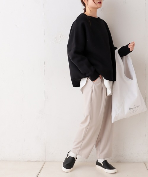 PUAL CE CIN（ピュアルセシン）の「バルーンパンツ（その他パンツ・レディース・グレー/グレイッシュベージュ/ブラック・FREE）」の4枚目の写真