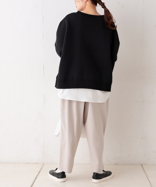 PUAL CE CIN（ピュアルセシン）の「バルーンパンツ（その他パンツ・レディース・グレー/グレイッシュベージュ/ブラック・FREE）」の7枚目の写真