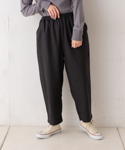 PUAL CE CIN（ピュアルセシン）の「バルーンパンツ（その他パンツ・レディース・グレー/グレイッシュベージュ/ブラック・FREE）」の10枚目の写真