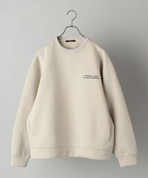 SHIPS | 【ZOZO先行予約】SHIPS: ビッグシルエット COPYRIGHT ロゴ ポンチ クルーネック スウェット(スウェット)