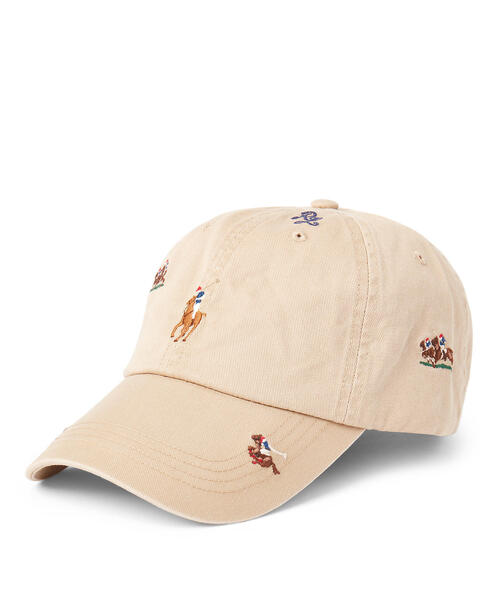 Polo Ralph Lauren ポロラルフローレン の エンブロイダード チノ ボール キャップ キャップ Wear