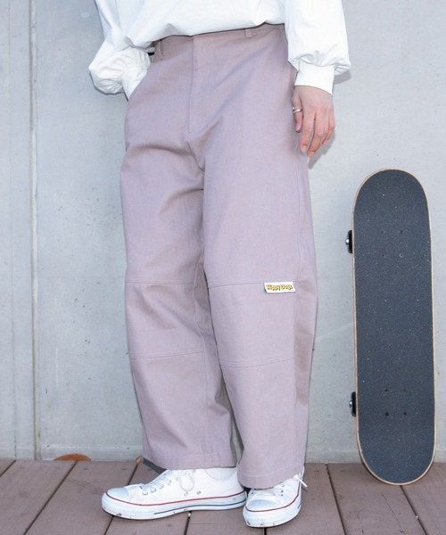 PairPair（ペアペア）の「【minagiコラボ】ピスネーム付きカーゴパンツ(ユニセックス)（カーゴパンツ・メンズ・アイボリー/パープル/カーキ・MEDIUM/LARGE）」の6枚目の写真