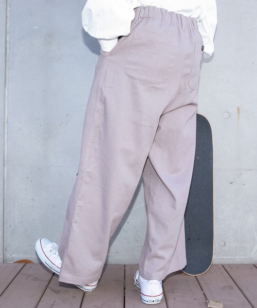 PairPair（ペアペア）の「【minagiコラボ】ピスネーム付きカーゴパンツ(ユニセックス)（カーゴパンツ・メンズ・アイボリー/パープル/カーキ・MEDIUM/LARGE）」の11枚目の写真