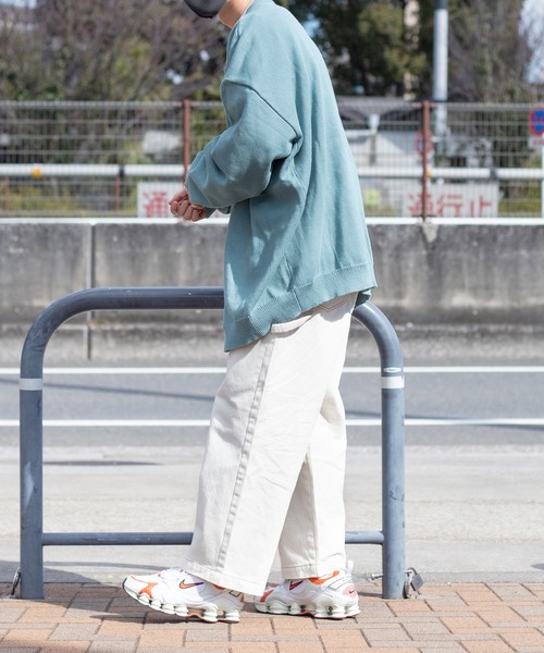 kutir（クティール）の「春色ルーズニットカーディガン（カーディガン/ボレロ・メンズ・ライトブルー/オレンジ/ライトグリーン/サンドベージュ・MEDIUM/LARGE）」の12枚目の写真