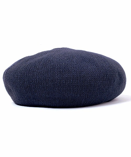 Basiquenti（ベーシックエンティ）の「【Basiquenti】Cotton Thermo Beret Large BCA-E70065（ハンチング/ベレー帽・メンズ・ブラック/ネイビー/グレー・FREE）」の3枚目の写真