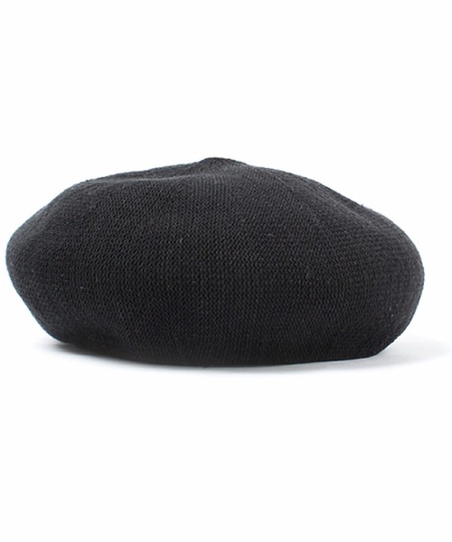 Basiquenti（ベーシックエンティ）の「【Basiquenti】Cotton Thermo Beret Large BCA-E70065（ハンチング/ベレー帽・メンズ・ブラック/ネイビー/グレー・FREE）」の2枚目の写真
