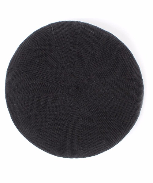 Basiquenti（ベーシックエンティ）の「【Basiquenti】Cotton Thermo Beret Large BCA-E70065（ハンチング/ベレー帽・メンズ・ブラック/ネイビー/グレー・FREE）」の5枚目の写真