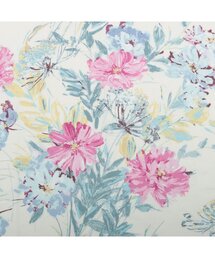 LAURA ASHLEY（ローラアシュレイ）の「【コスモス/洗える/防炎】フラワープリントカーテン W100×H135cm（インテリア雑貨）」