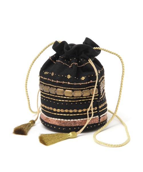 BAYFLOW（ベイフロー）の「インドビーズキンチャク（ハンドバッグ・レディース・その他1/その他2・FREE）」の5枚目の写真