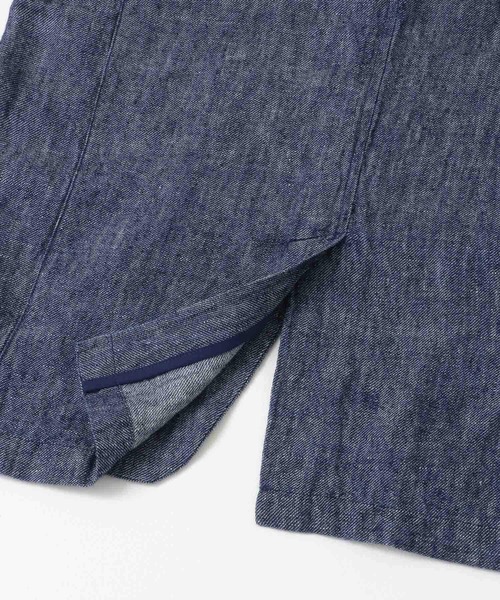 ITEMS URBANRESEARCH（アイテムズ アーバンリサーチ）の「麻綿デニムジャケット（その他アウター・メンズ・ライトインディゴブルー/インディゴブルー・38/40）」の8枚目の写真
