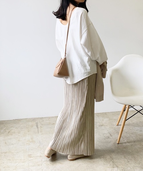 LIAN（リアン）の「ランダムプリーツロングスカート（スカート）」 - WEAR 