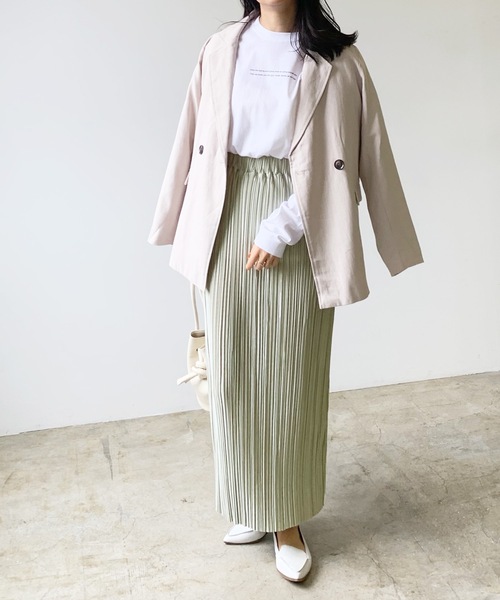 LIAN（リアン）の「ランダムプリーツロングスカート（スカート）」 - WEAR 