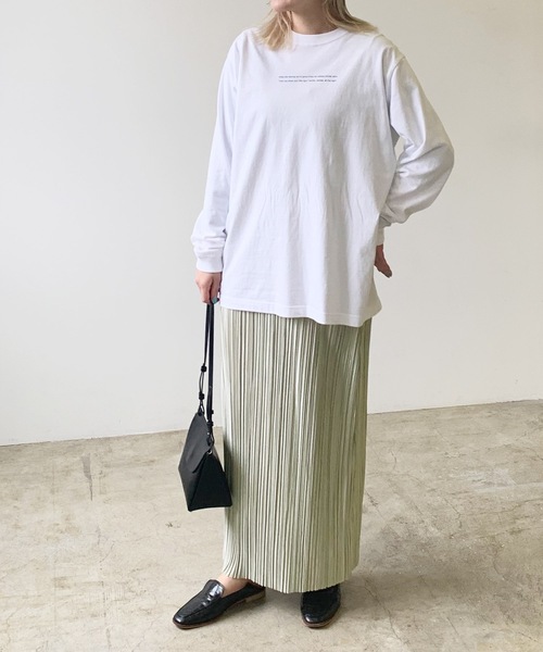 LIAN（リアン）の「ランダムプリーツロングスカート（スカート）」 - WEAR 