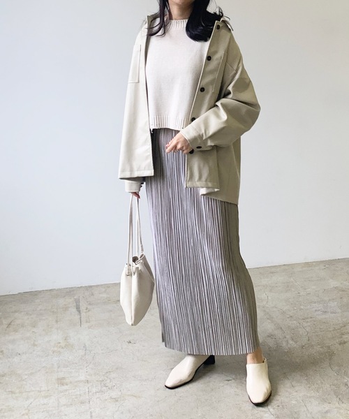 LIAN（リアン）の「ランダムプリーツロングスカート（スカート）」 - WEAR 