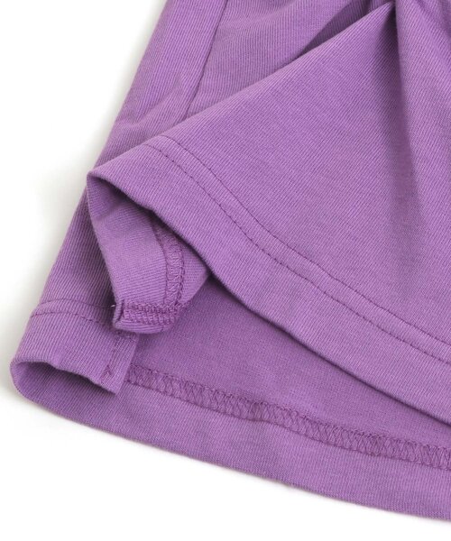 Otonato(オトナト)の「ツイストTシャツ(Tシャツ/カットソー・キッズ・アイボリー/ライム/パープル・120/100/140/110/130/90)」の7枚目の写真