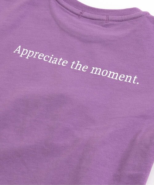 Otonato(オトナト)の「ツイストTシャツ(Tシャツ/カットソー・キッズ・アイボリー/ライム/パープル・120/100/140/110/130/90)」の9枚目の写真