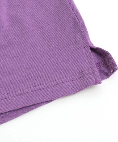Otonato(オトナト)の「ツイストTシャツ(Tシャツ/カットソー・キッズ・アイボリー/ライム/パープル・120/100/140/110/130/90)」の12枚目の写真