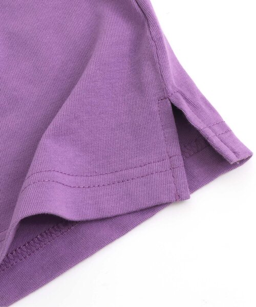 Otonato(オトナト)の「ツイストTシャツ(Tシャツ/カットソー・キッズ・アイボリー/ライム/パープル・120/100/140/110/130/90)」の13枚目の写真