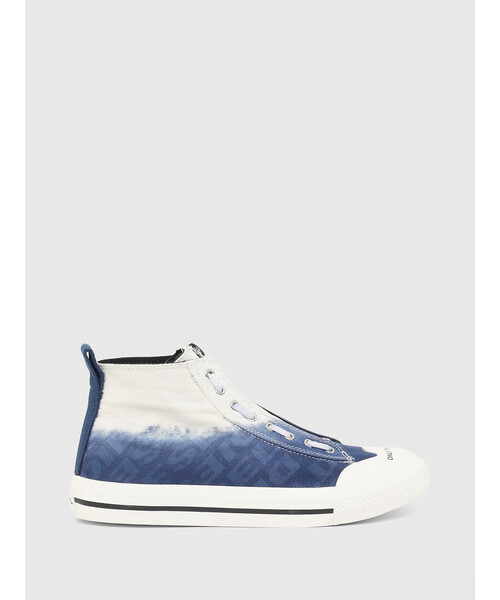 DIESEL(ディーゼル)の「メンズ デグラデ ロゴデニム スニーカー(スニーカー・メンズ・ブラック/ネイビー・40/43/44/41/42)」の12枚目の写真