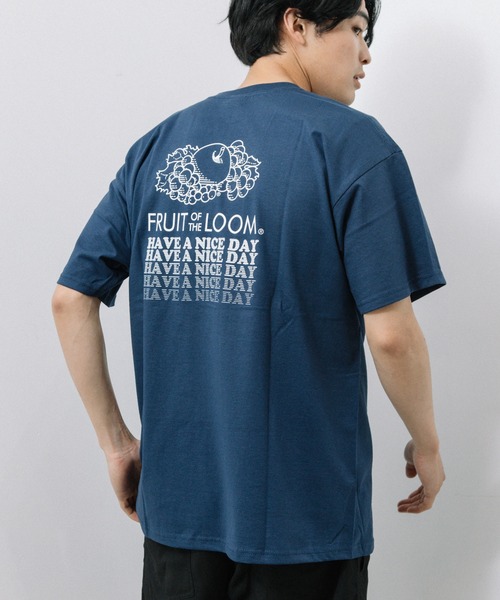 FRUIT OF THE LOOM(フルーツオブザルーム)の「プリントTee / Tシャツ / 半袖 / バック / ロゴ / プリント / ワンポイント / カジュアル / ユニセックス(Tシャツ/カットソー・メンズ・A/C/E/G/I/K/M/O/Q/S/B/D/F/H/J/L/N/P/R/T・M/L/XL/S)」の8枚目の写真