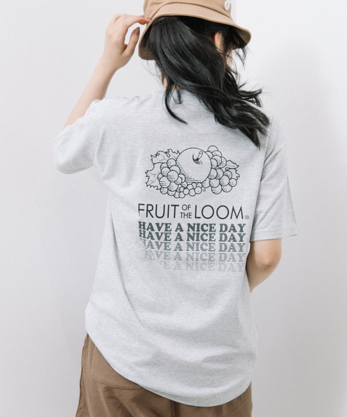 FRUIT OF THE LOOM(フルーツオブザルーム)の「プリントTee / Tシャツ / 半袖 / バック / ロゴ / プリント / ワンポイント / カジュアル / ユニセックス(Tシャツ/カットソー・メンズ・A/C/E/G/I/K/M/O/Q/S/B/D/F/H/J/L/N/P/R/T・M/L/XL/S)」の10枚目の写真