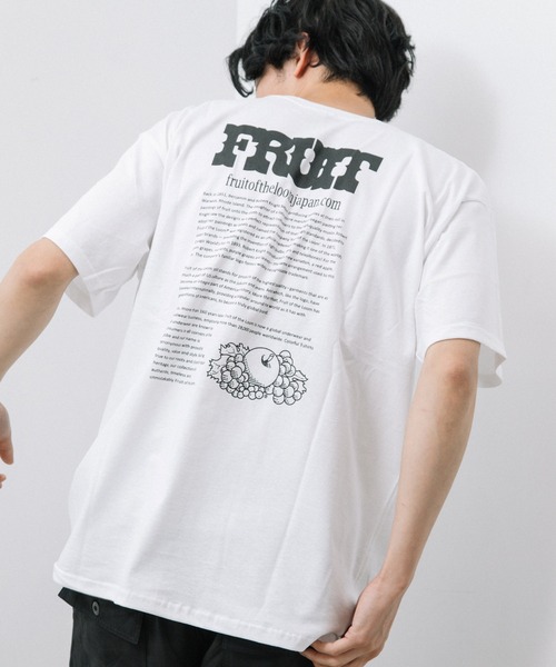 FRUIT OF THE LOOM(フルーツオブザルーム)の「プリントTee / Tシャツ / 半袖 / バック / ロゴ / プリント / ワンポイント / カジュアル / ユニセックス(Tシャツ/カットソー・メンズ・A/C/E/G/I/K/M/O/Q/S/B/D/F/H/J/L/N/P/R/T・M/L/XL/S)」の11枚目の写真
