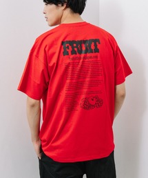 プリントTee / Tシャツ / 半袖 / バック / ロゴ / プリント / ワンポイント / カジュアル / ユニセックス