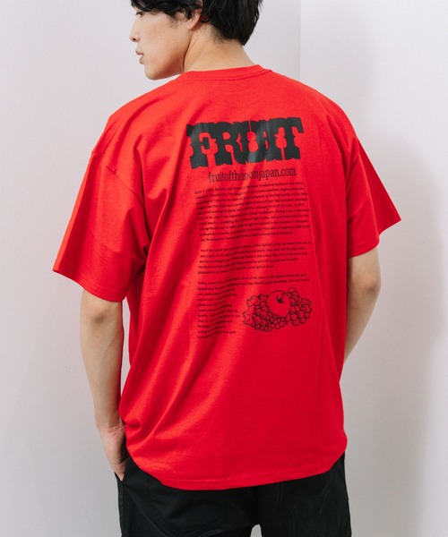FRUIT OF THE LOOM(フルーツオブザルーム)の「プリントTee / Tシャツ / 半袖 / バック / ロゴ / プリント / ワンポイント / カジュアル / ユニセックス(Tシャツ/カットソー・メンズ・A/C/E/G/I/K/M/O/Q/S/B/D/F/H/J/L/N/P/R/T・M/L/XL/S)」の13枚目の写真