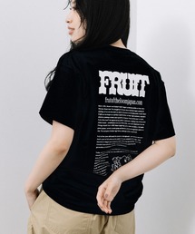プリントTee / Tシャツ / 半袖 / バック / ロゴ / プリント / ワンポイント / カジュアル / ユニセックス
