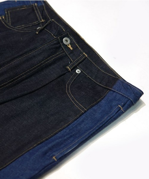 Palme d'Or(パルムドール)の「Palme D'or/PDPT-039(デニムパンツ・メンズ・インディゴブルー・0)」の7枚目の写真