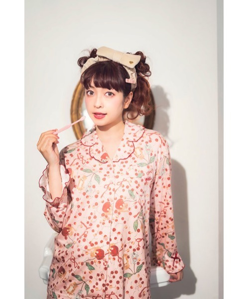 安い販売中 キャットチェリードロッププリントルームウェア ルームウェア パジャマ Pink House ピンクハウス のファッション ブランドグッズ W7worldwide Com