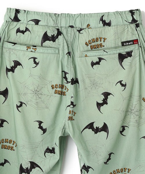 schott（ショット）の「Schott/ショット/BAT&SPIDERWEB HAWAIIAN SHORTS/バット＆スパイダー ハワイイアン ショーツ（その他パンツ・メンズ・セージグリーン・MEDIUM/LARGE/X-LARGE）」の4枚目の写真