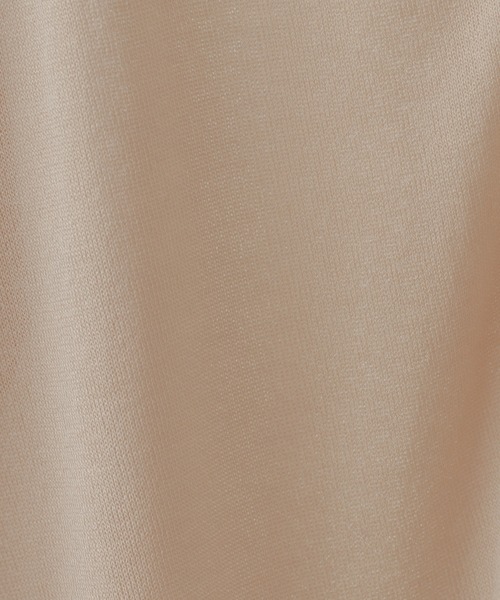 ADAM ET ROPE'（アダムエロペ）の「【WEB限定】シアーニットカーディガン（カーディガン/ボレロ・レディース・ブラック/オフホワイト/ピンク・FREE）」の5枚目の写真