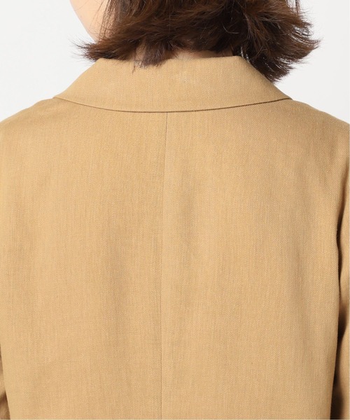 SLOBE IENA（スローブイエナ）の「リネンサマーシャツジャケット◆（その他アウター・レディース・ベージュ/アイボリー・FREE）」の12枚目の写真