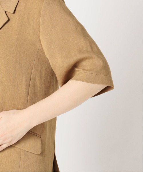 SLOBE IENA（スローブイエナ）の「リネンサマーシャツジャケット◆（その他アウター・レディース・ベージュ/アイボリー・FREE）」の19枚目の写真